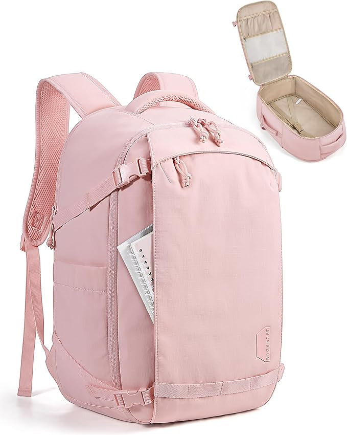 BAGSMART Travel Backpack Women, 15.6 Inch Carry On Backpack Flight Approved, TSA Approved Persona... | Amazon (US)