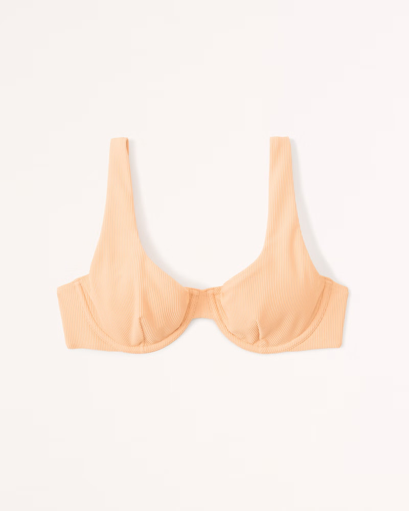 Women's Wide Strap Underwire Bikini Top | Women's New Arrivals | Abercrombie.com | Abercrombie & Fitch (US)
