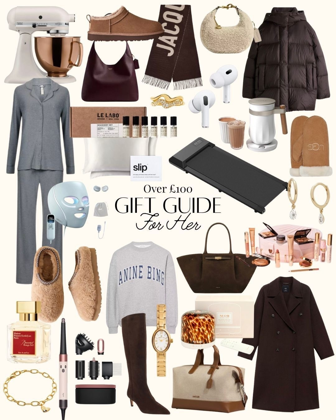 Christmas Gift Guide for Her: Over £100 💫

Gifts for her, Christmas gifting, gift ideas

#LTKgiftguide #LTKuk #LTKfestive
