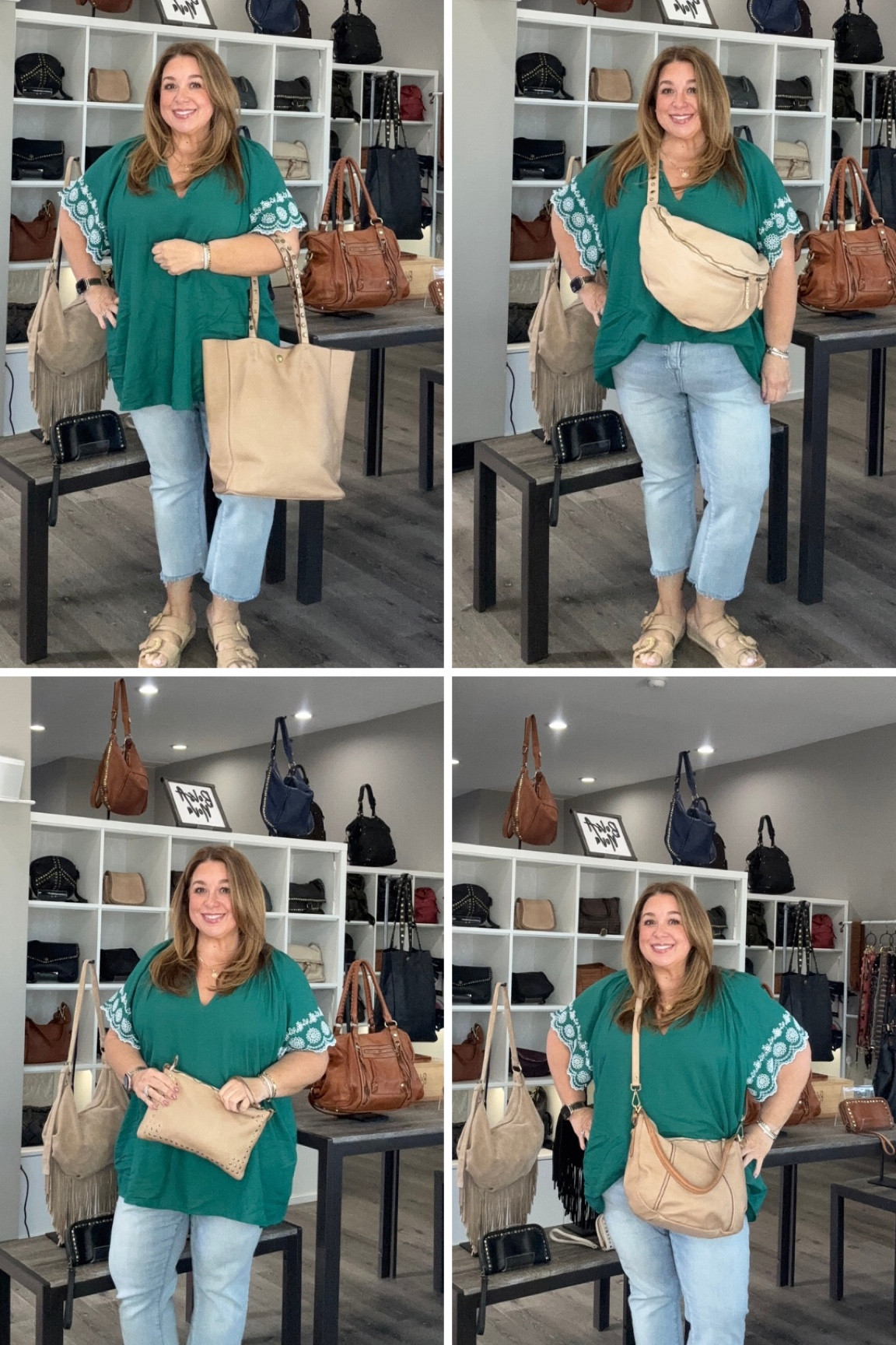 Light Taupe bags from Bolsa Nova are perfect for summer! Literally match with anything. use code CHRISTINE10 for 10% off their website or use the links below.   

#LTKMothersDay #LTKmomlife #LTKOver40