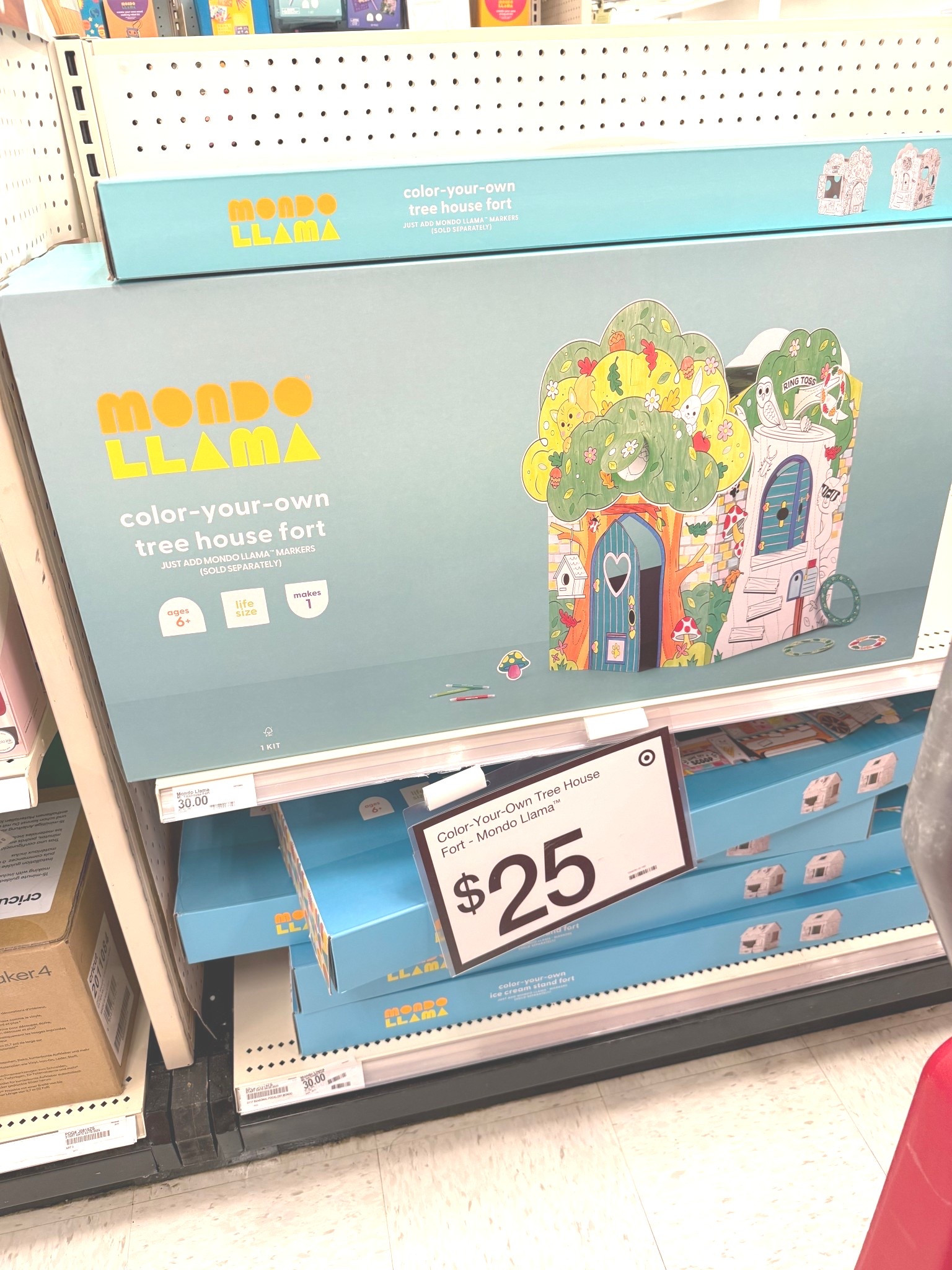 Don’t walk, run to target! Color your own tree fort on sale for $25

Target, Target find, Target deals, mondo llama, kids crafts, toddler crafts, indoor kids activity, indoor toddler activity, sale, toddler mom, boy mom, mom of two, millennial mom#LTKFindsUnder 50

#LTKGiftGuide #LTKSaleAlert #LTKHome #LTKKids #LTKFamily