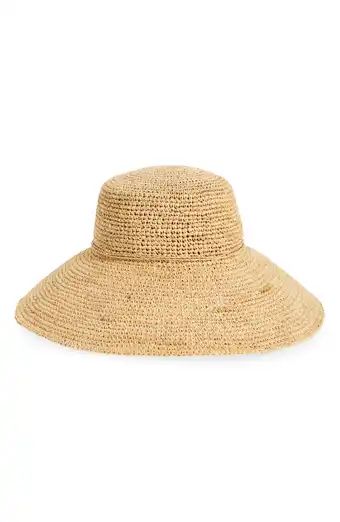 Imitation Pearl Straw Hat | Nordstrom