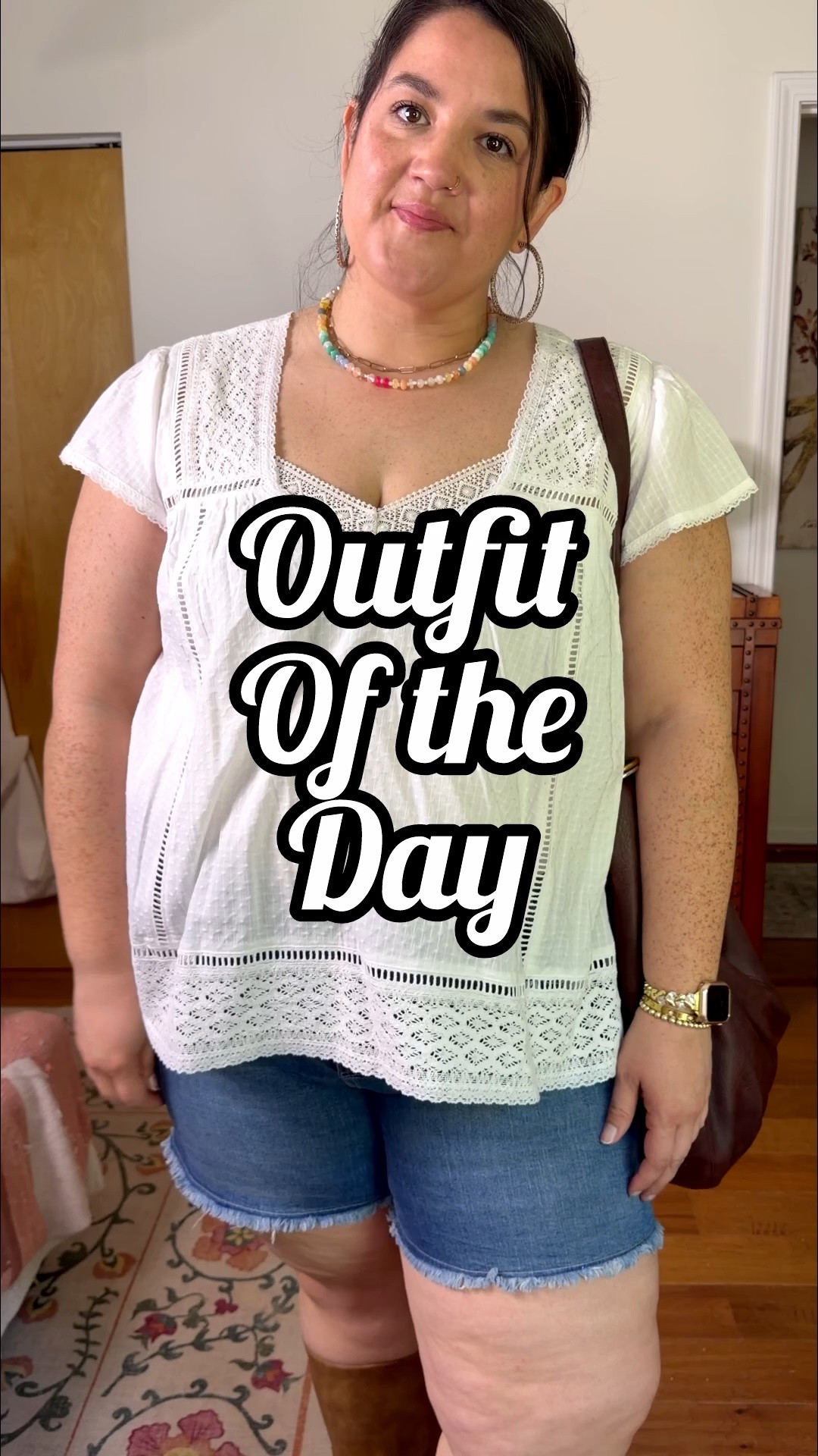 I’ve never worn shorts with boots before so I decided to give it a try. I didn’t hate it! Here’s a reminder to try new things and wear what makes YOU happy. ❤️

#LTKPlusSize #LTKootd