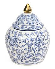 17.63oz Ceramic Ginger Jar Candle | TJ Maxx