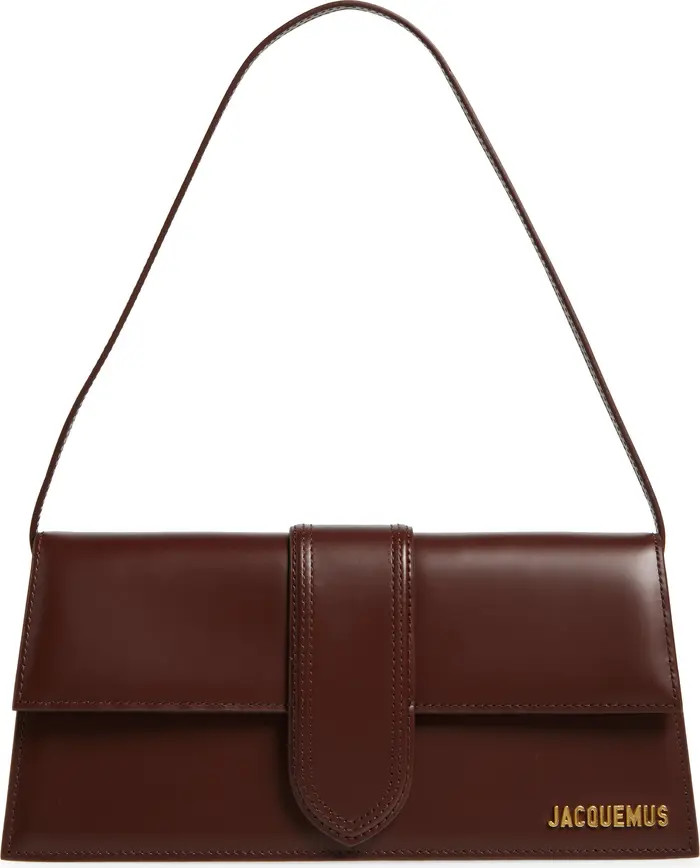 Jacquemus Long Le Bambino Leather Shoulder Bag | Nordstrom | Nordstrom