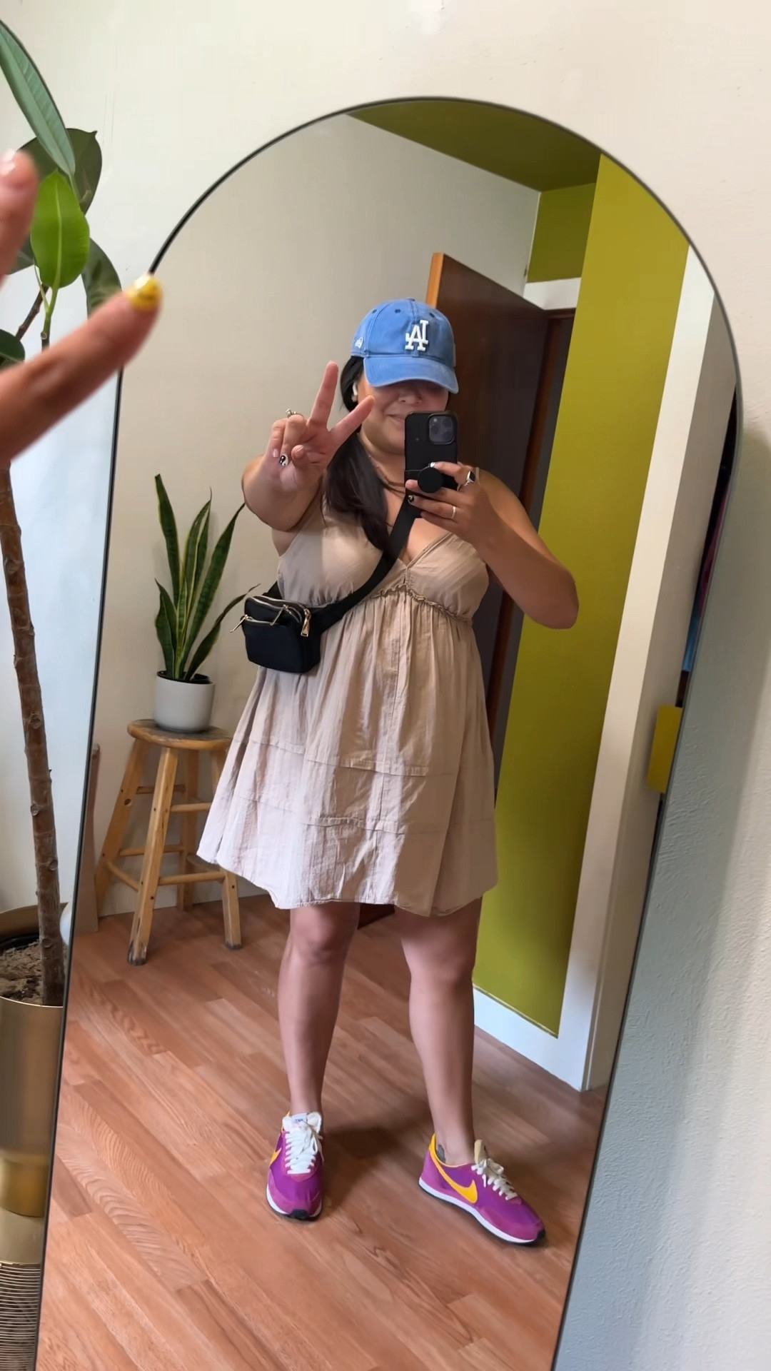 Elevated errand outfit of the day! This staple dress goes well with sneakers, and sandal, a heel, it’s perfect! 

#LTKstyletip #LTKhome #LTKmidsize