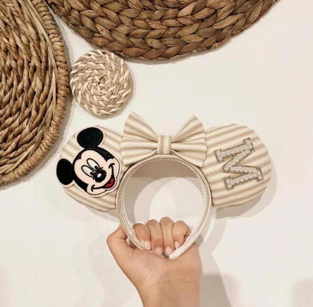 Monogram Mouse Ears -  curated on LTK