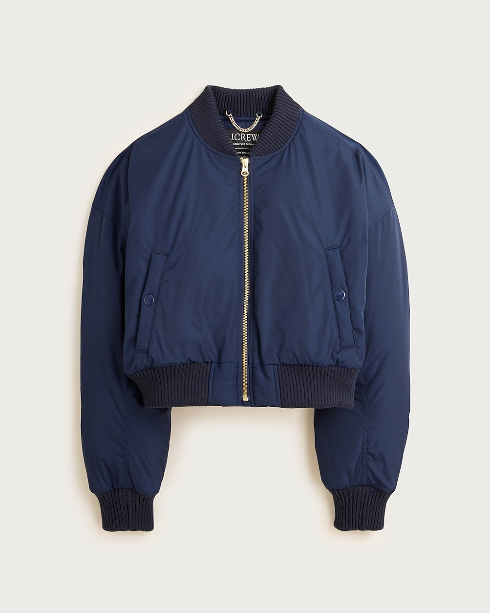 Puffer bomber jacket with PrimaLoft® | J. Crew US
