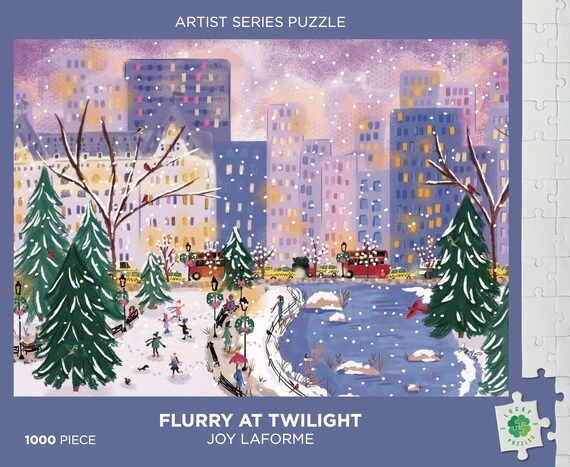 Flurry at Twilight by Joy Laforme: Lucky Puzzles 1000 Piece Jigsaw Puzzle | Etsy (CAD)