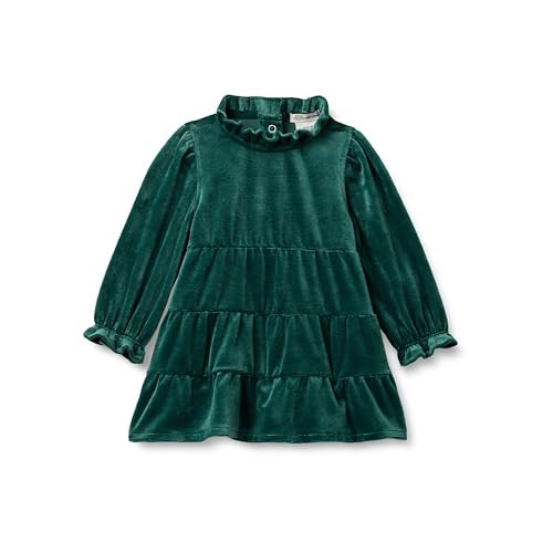 Amazon Essentials x Sofia Grainge Toddler Girls' Long Sleeve Corduroy Dress, Dark Green, 2T | Amazon (US)