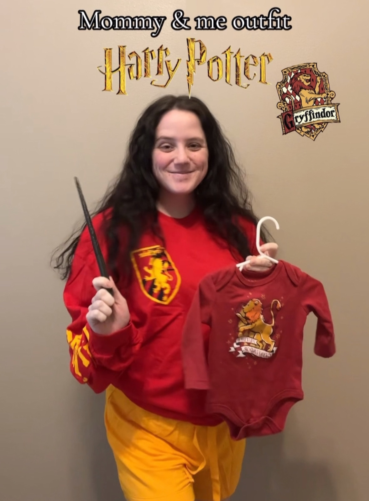 Mommy and me outfit Harry Potter Hogwarts house gryffindor 🦁

#LTKbaby #LTKfamily #LTKkids