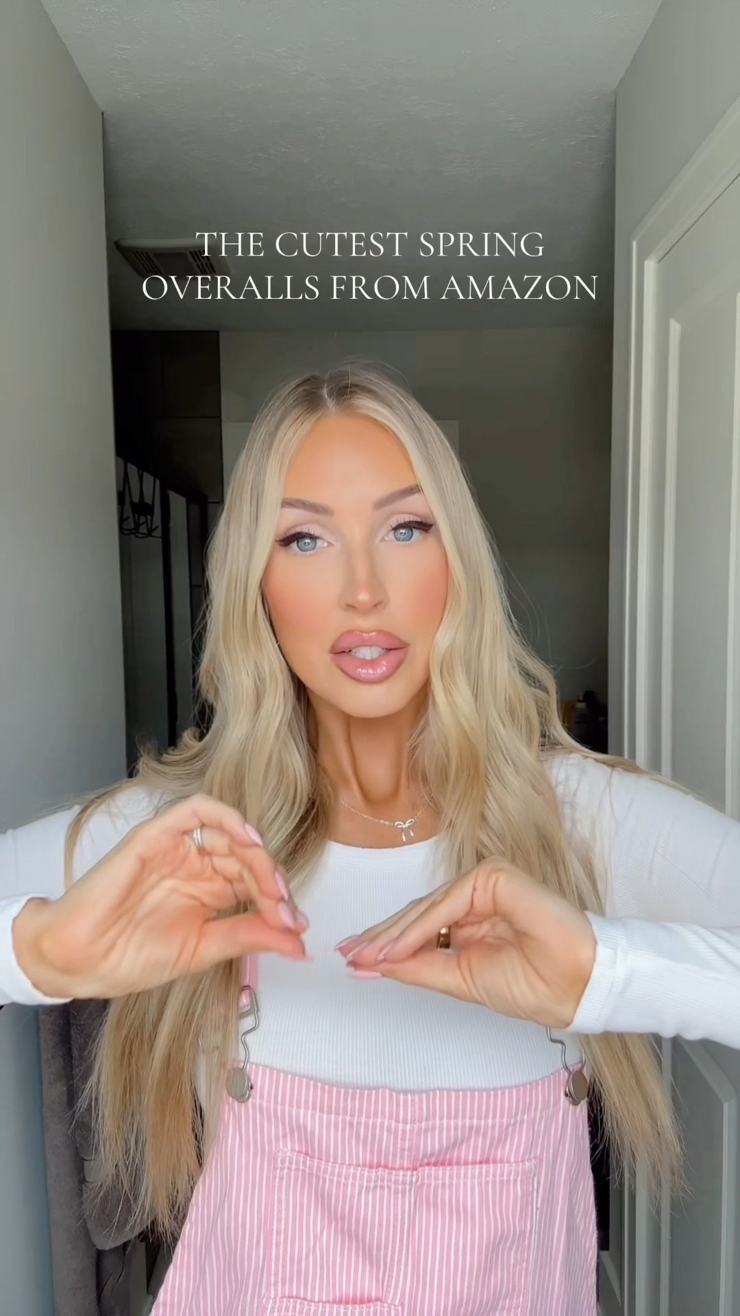 Makeup deets 💄 lip combo is ABH lip liner in Parchment & Deep Taupe and Huda Beauty lip gloss in She Flirty

#LTKgrwm #LTKootd #LTKBeauty