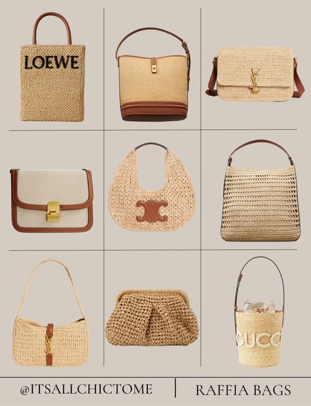 Trending bags for summer. Straw bags, raffia bags, canvas bags. Perfect for vacation! All price points from $20 on Amazon to designer! 

#LTKSeasonal #LTKItBag #LTKStyleTip