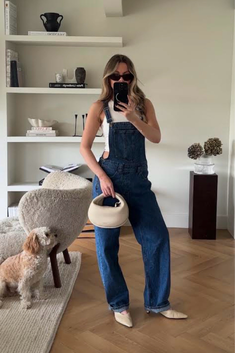 Madewell, Songmont, Mango, Tala, Asteri vision, Free people, Asos, Anthropologie, transitional outfit, transitional style, spring outfit, spring fashion, denim overalls, denim dungarees, heeled mules, leather mules, leather handbag, crescent bag, spring outfit ideas, style inspiration 

#LTKeurope #LTKstyletip #LTKSeasonal