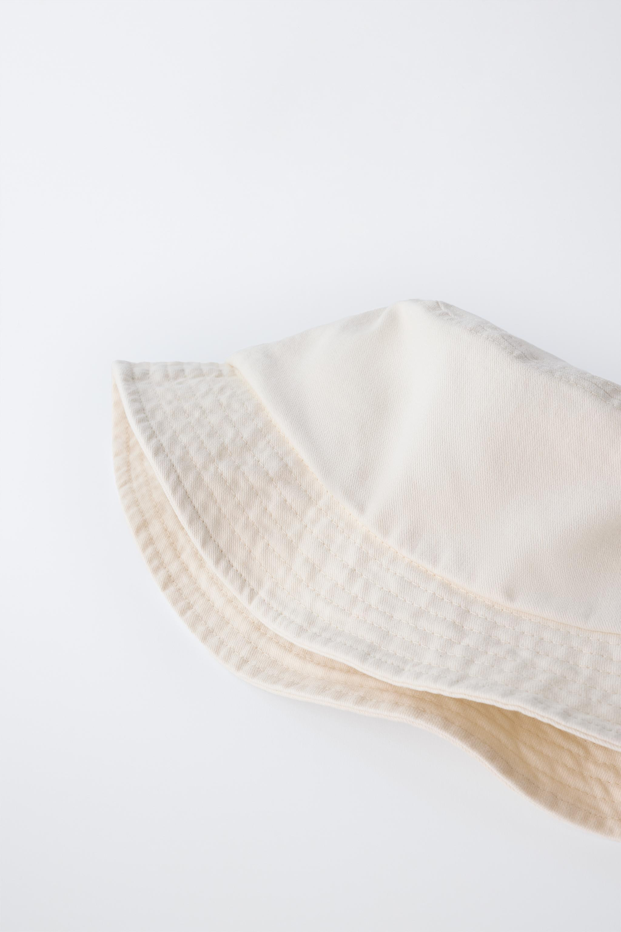 BUCKET HAT WITH STITCHING | Zara UK