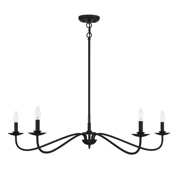 Abigeal 5 - Light Dimmable Classic / Traditional Chandelier | Wayfair North America