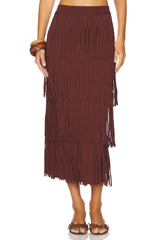 Za Za Knit Fringe Skirt
                    
                    SIMONMILLER | Revolve Clothing (Global)