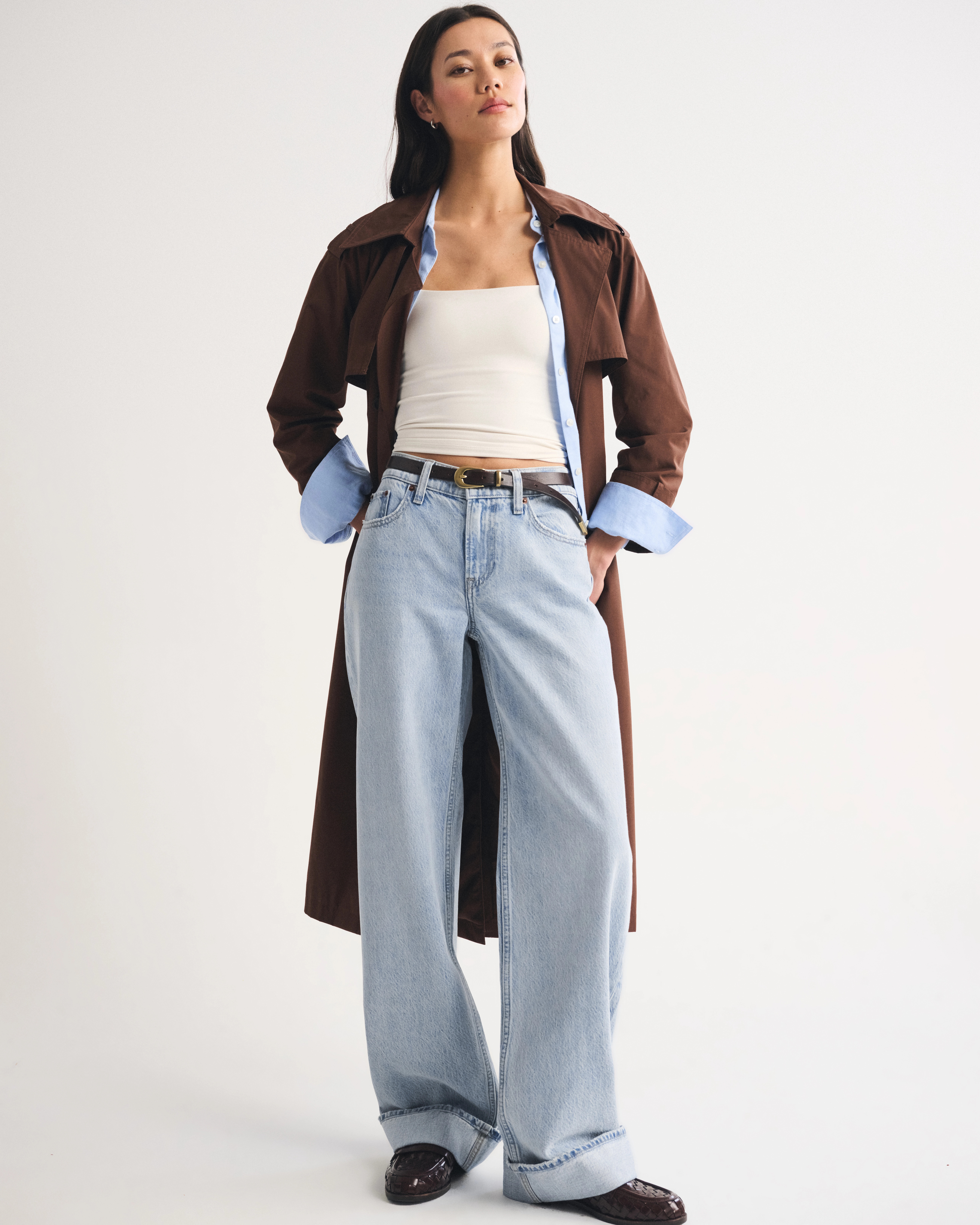 Low Rise Ultra Loose Jean | Abercrombie & Fitch (US)