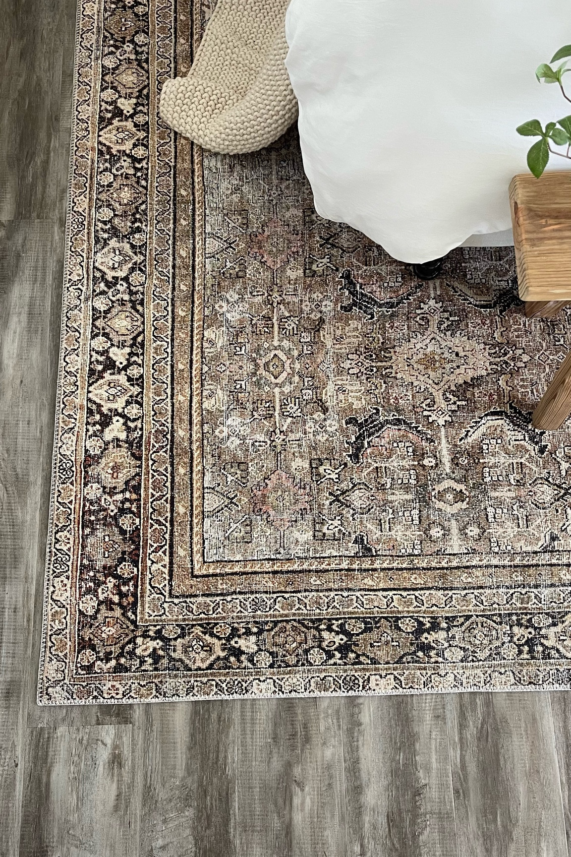 Bedroom rug link - I have the olive/charcoal in 7’6 x 9’6

#LTKhome #LTKsalealert