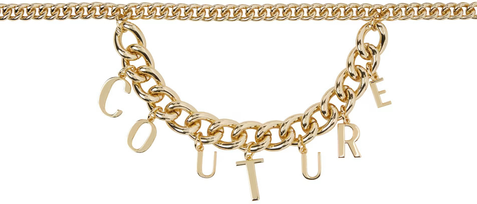 Versace Jeans Couture - Gold Charms Chain Belt | SSENSE