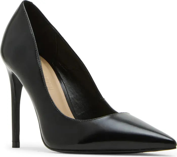 Noir Pointed Toe Pump (Women) | Nordstrom
