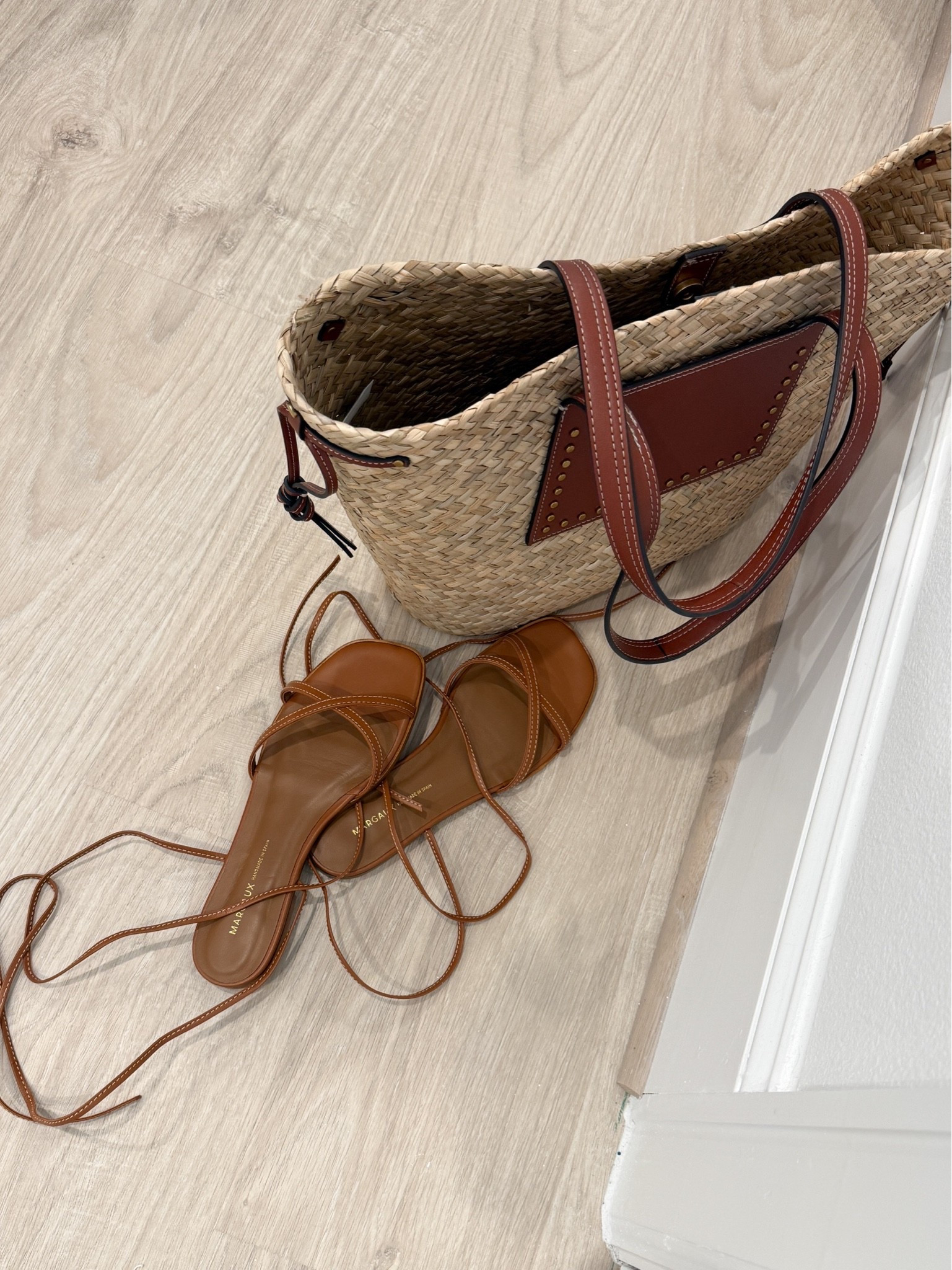 Wrap sandals run tts. Highly recommend 🤩

#LTKootd #LTKSeasonal #LTKOver40