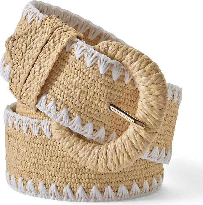 Lands' End Stretch Raffia Belt | Nordstrom | Nordstrom