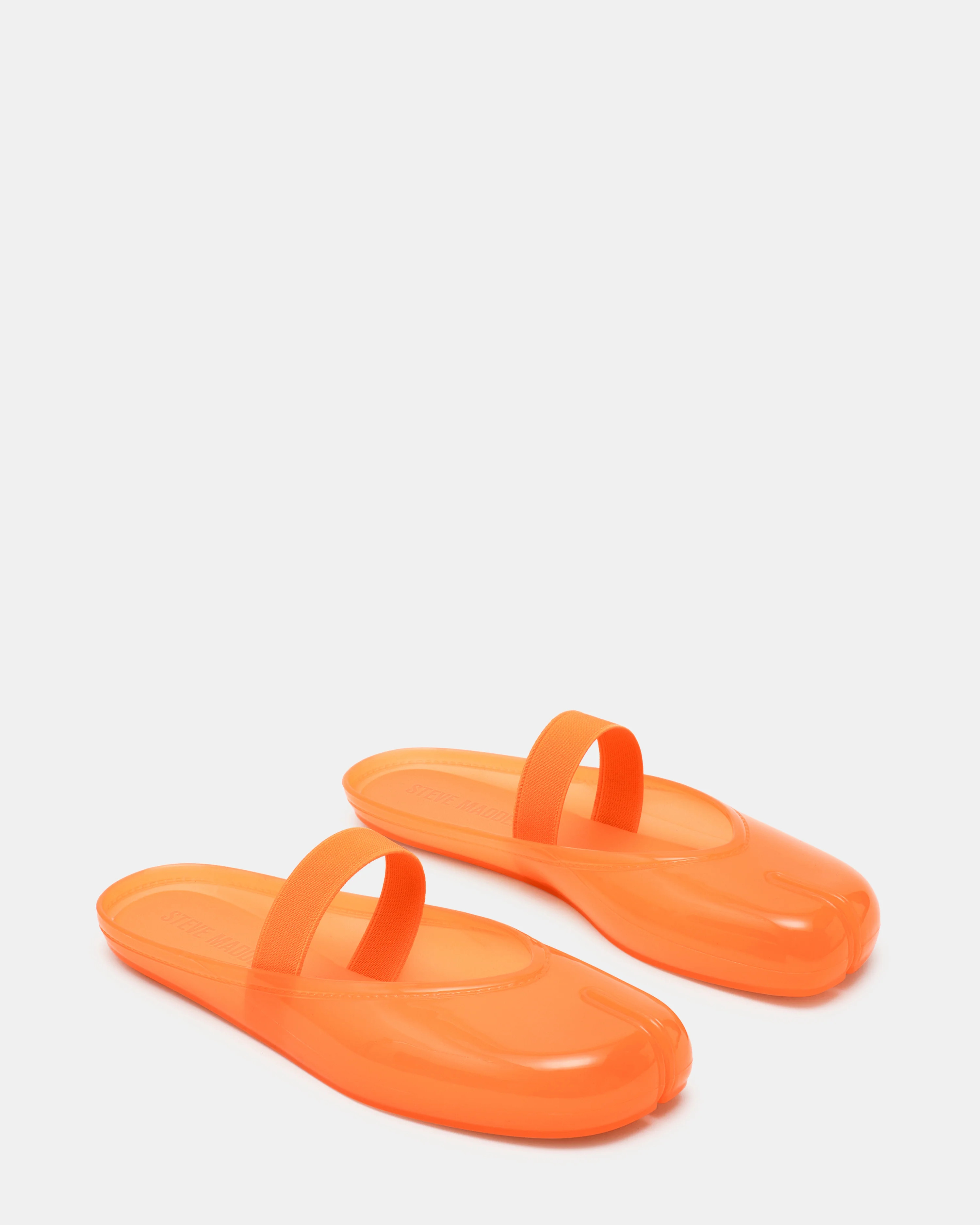 COVA Orange Tabi Split-Toe Slip-On Mule Women's Flat | Steve Madden (US)
