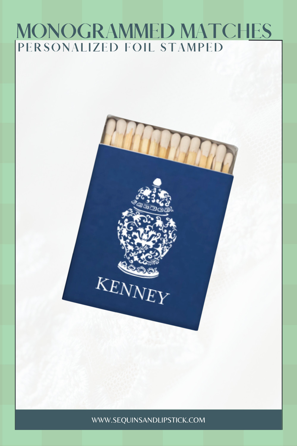 Add a timeless finishing touch to weddings, dinner parties, bars, and home entertaining with personalized matchboxes. Customize with a monogram, family name, or logo for a sophisticated favor or hostess gift. 

 #LTKmomlife #LTKSeasonal #LTKWedding