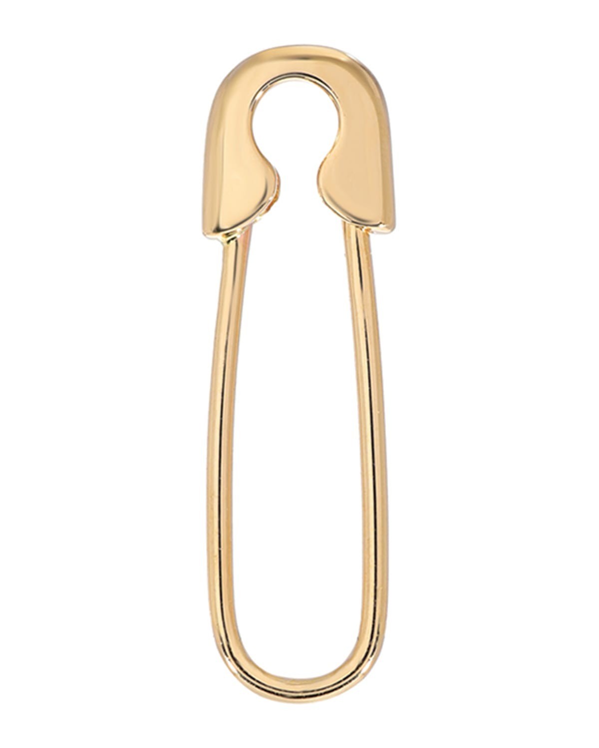 14k Gold Safety Pin Earring, Single | Neiman Marcus
