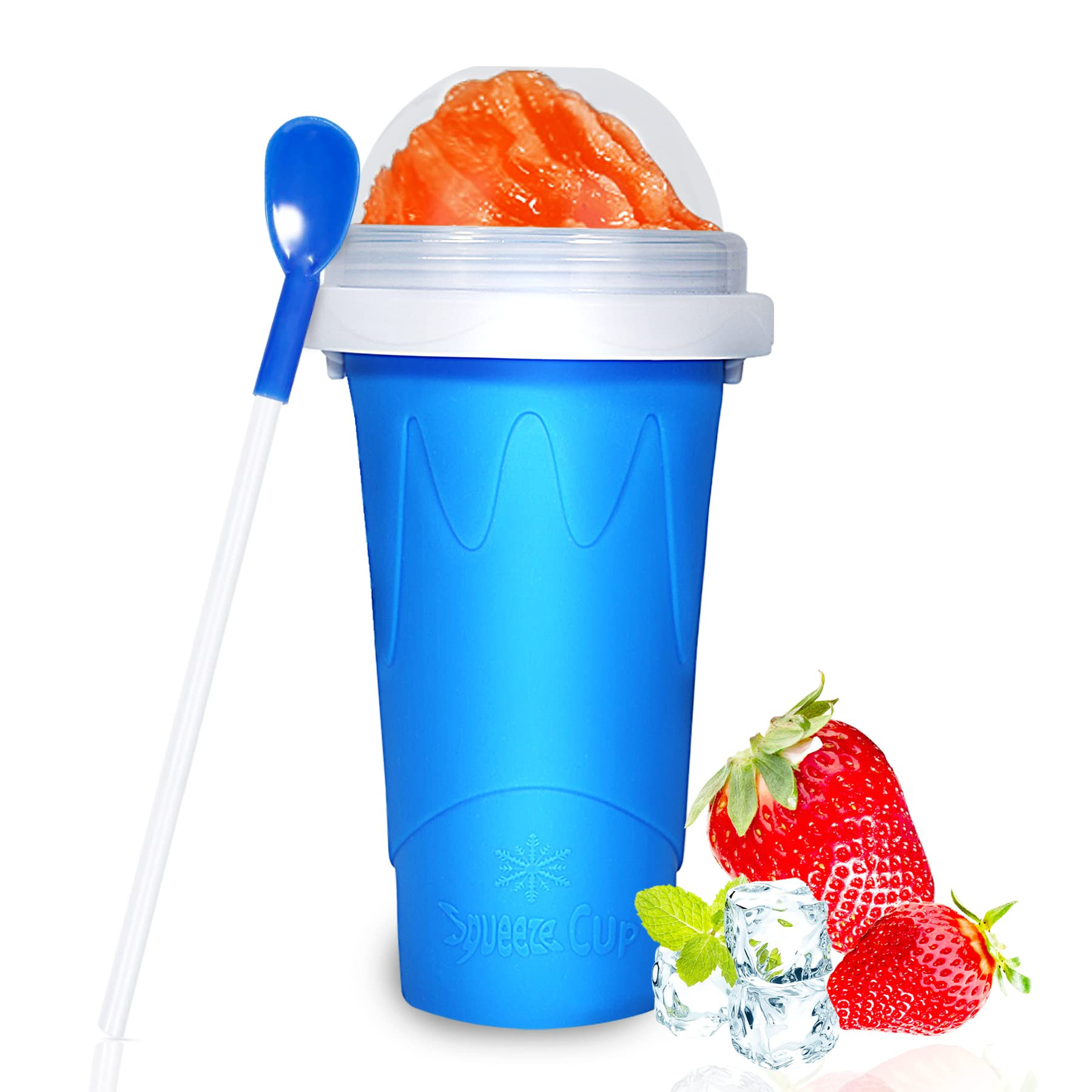 Color Land Slushy Cup, TIK TOK Slushie Maker Cup Frozen Magic Squeeze Cup, Ice Cream Maker Cup, C... | Amazon (US)