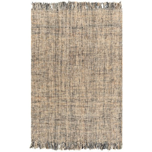 Linden Jute Traditional Medium Gray Rug | Burke Decor