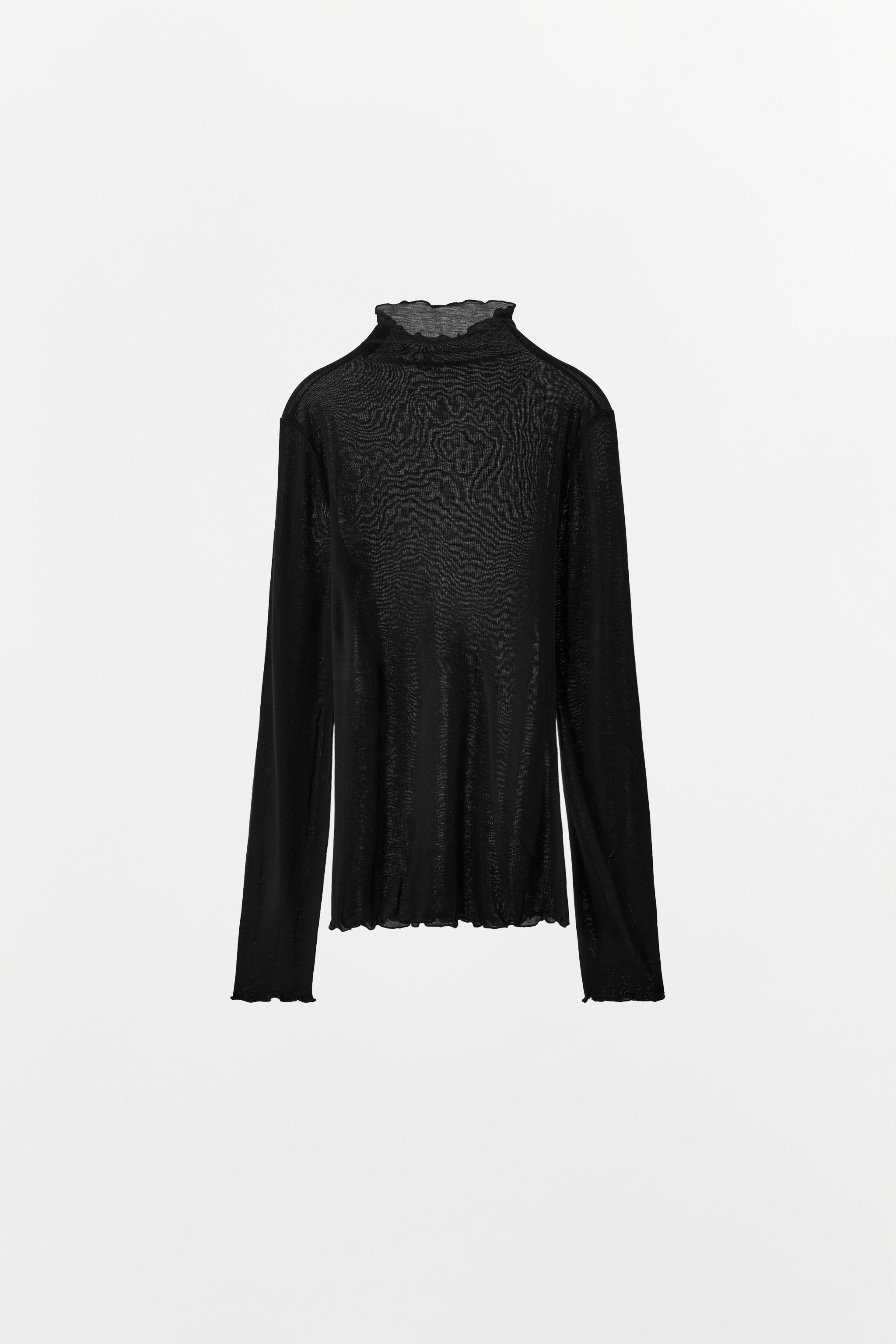 PLAIN T-SHIRT WITH LYOCELL | Zara US