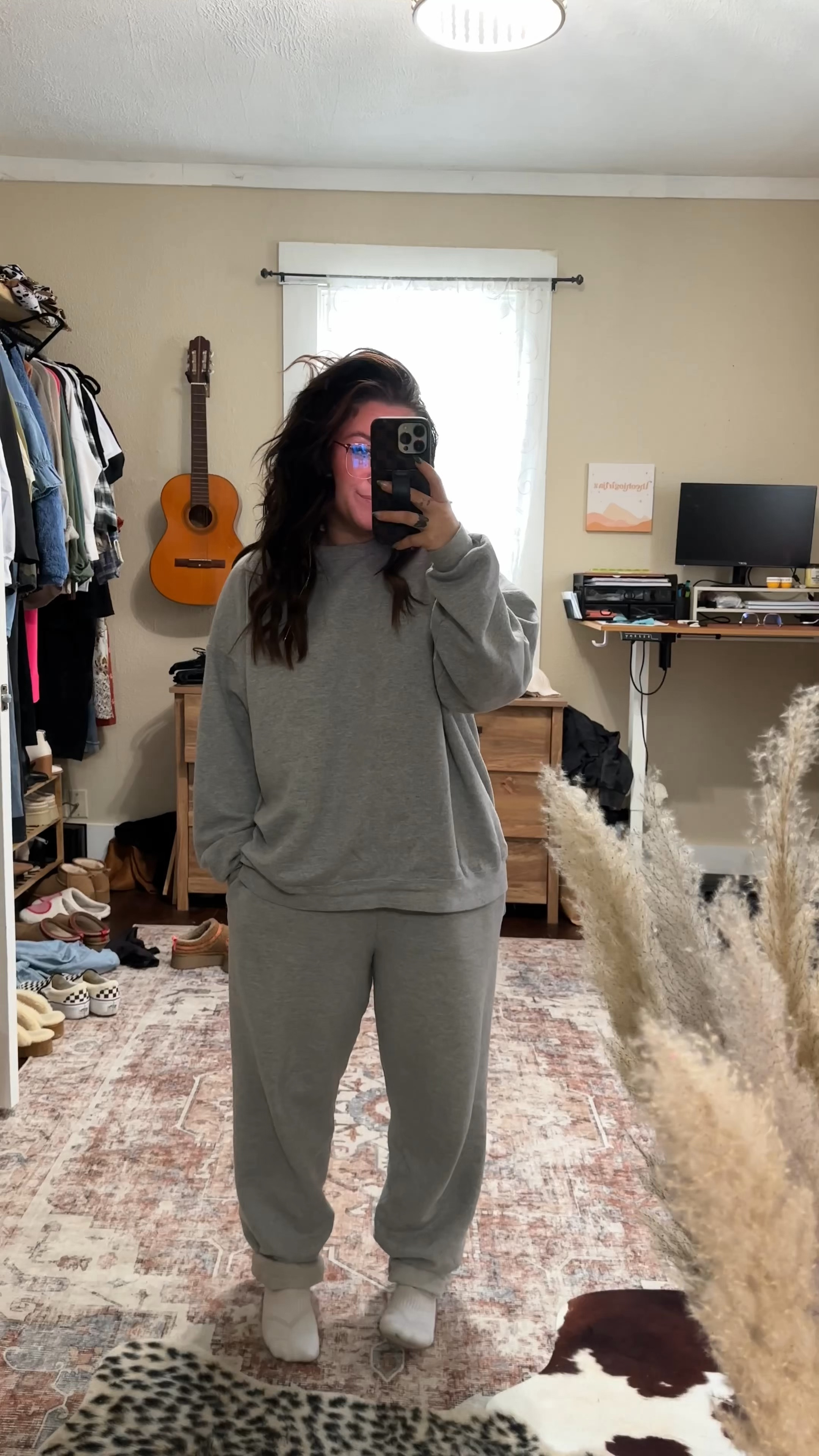 Styling sweats outfit! Favorite way to style my oversized sweat set! 

#LTKSeasonal #LTKstyletip #LTKMostLoved