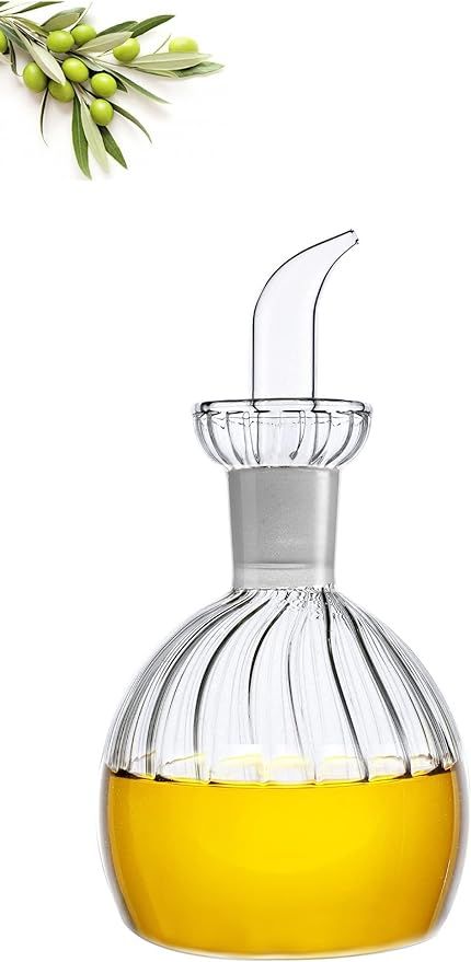 Amazon.com: HAIZEEN 10 oz/300 ml Oil Bottle Glass Olive Oil Dispenser Bottle Glass Oil Decanter a... | Amazon (US)