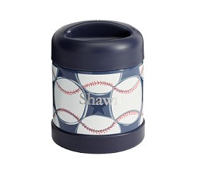 Mackenzie Play Ball Glow-in-the-Dark Insulated Hot/Cold Food Container | Pottery Barn Kids