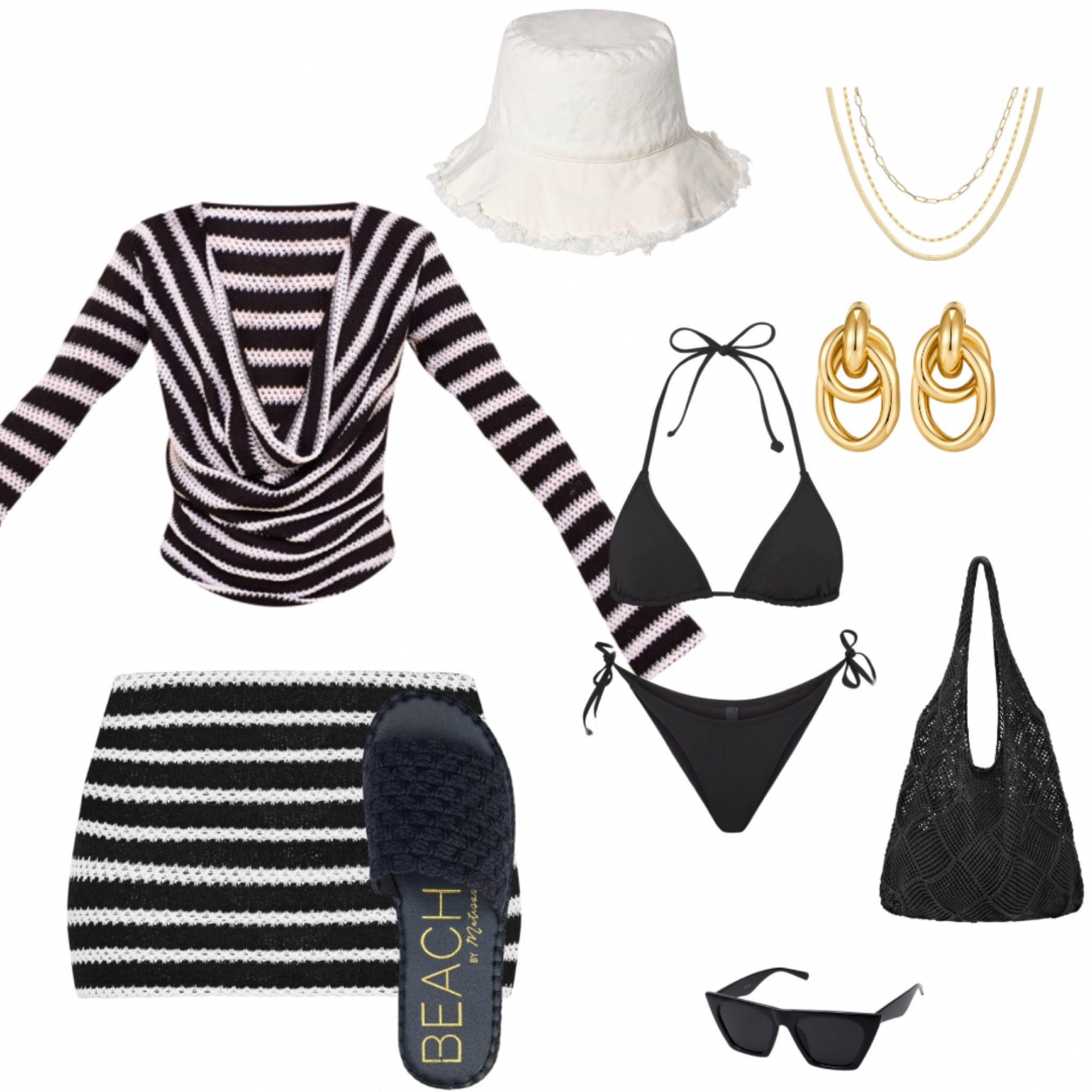 Pool Day or Beach club outfit🖤

#LTKswim #LTKfindsunder100 #LTKtravel