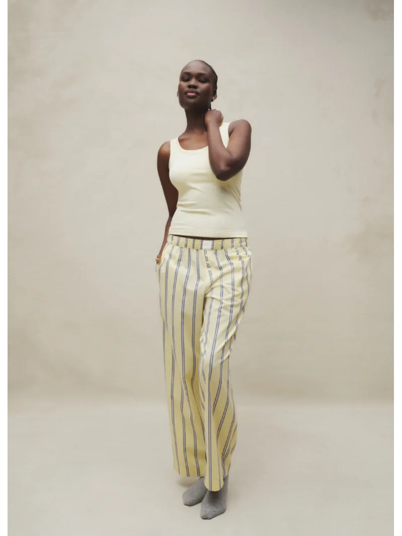 Joyspun Women's Poplin Sleep Pants, 30'' Inseam, Sizes XS-3X | Walmart (US)