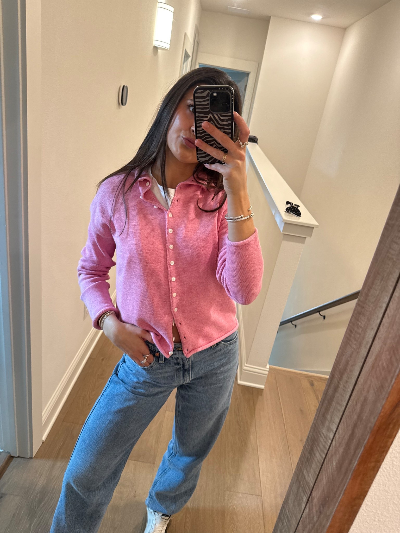 @levi @Shopbop my fave @levi dad jean (got my normal size) paired with alex mill pink sweater from @Shopbop 💖








gender reveal, baby girl, pink cardigan, spring outfit 





#SALEALERT #SpringSale 
#LTKFashionMonth #SPRINGTRENDS

#ltkootd #LTKWorkWear #LTKSpringTrends 

#LTKTravel #LTKSaleAlert #LTKSeasonal