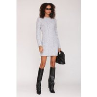 Cable Knit Mini Sweater Dress | Avec Les Filles