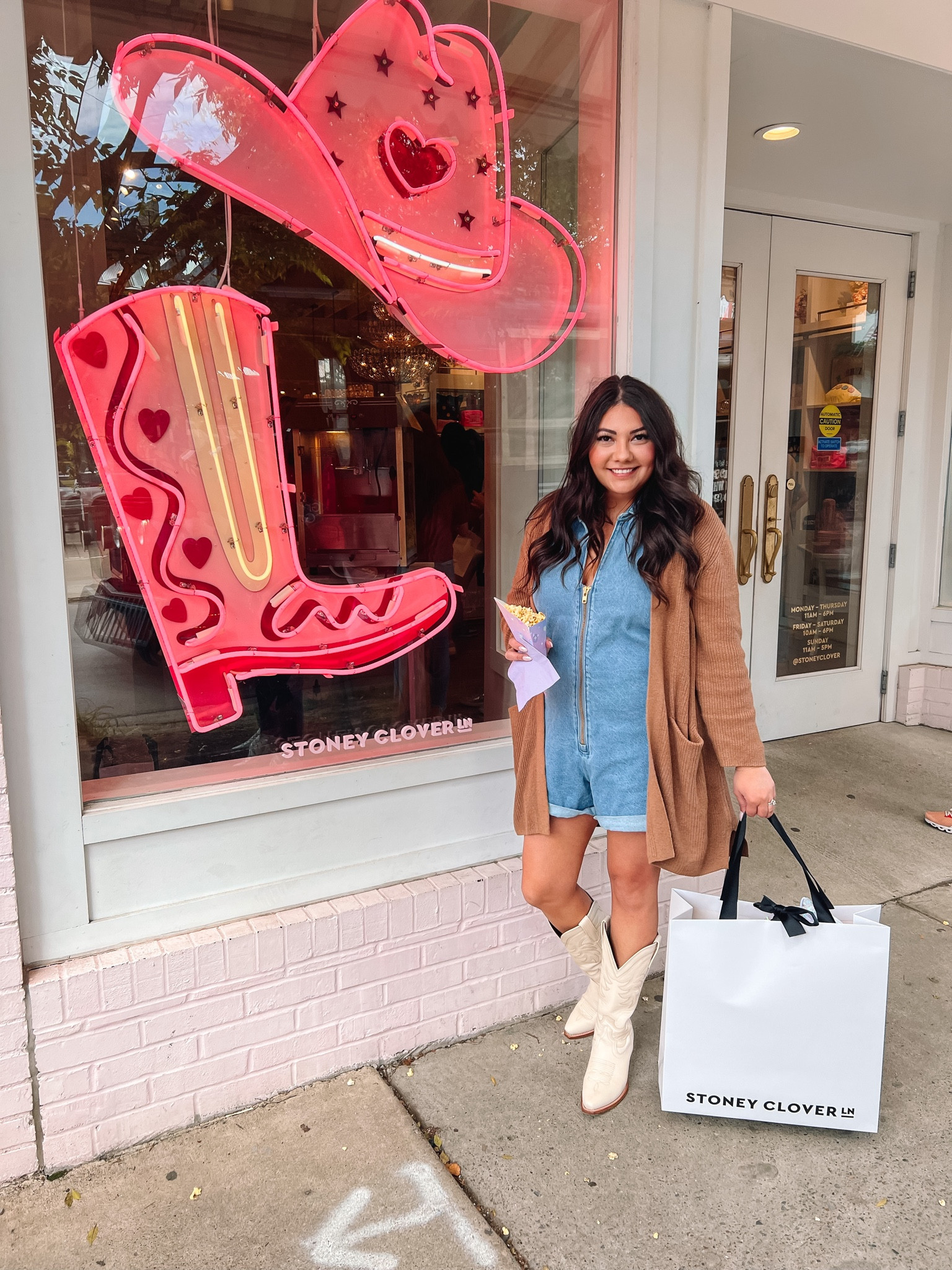 Denim for days 🩵 

denim // rompers // showmeyourmumu // western outfit // Nashville  

#LTKstyletip #LTKtravel #LTKSeasonal