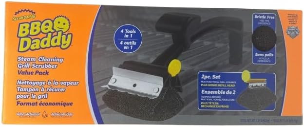Scrub Daddy - BBQ Daddy Steam Cleaning Grill Scrubber Value Pack, Durable & Heat Resistant, Water... | Amazon (CA)