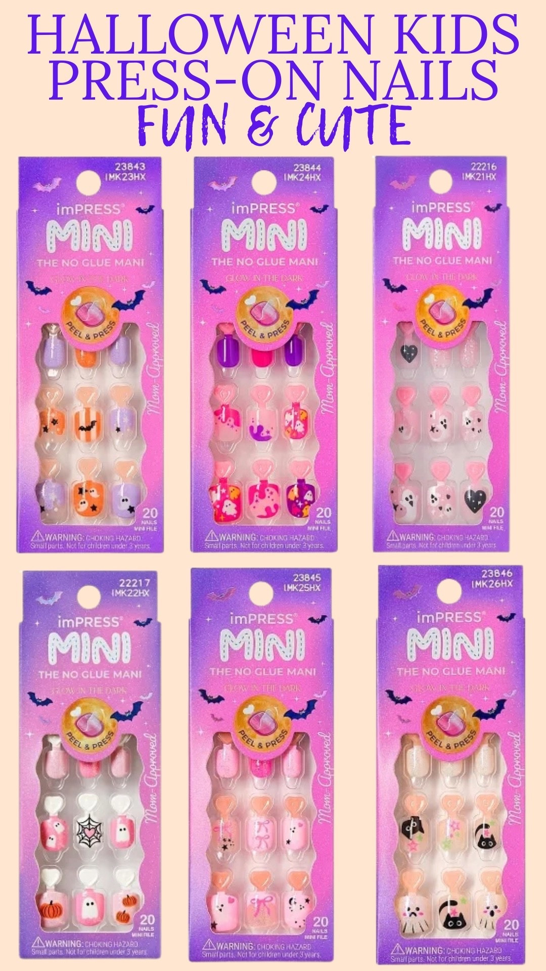 Halloween kids press-on nails

#LTKBeauty