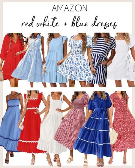 Red white and blue dresses from Amazon! 

#amazonfinds

Amazon finds. Amazon fashion. Amazon summer style. Amazon MDW outfit. Amazon 4th of July dress  

#LTKSeasonal #LTKFindsUnder100 #LTKStyleTip