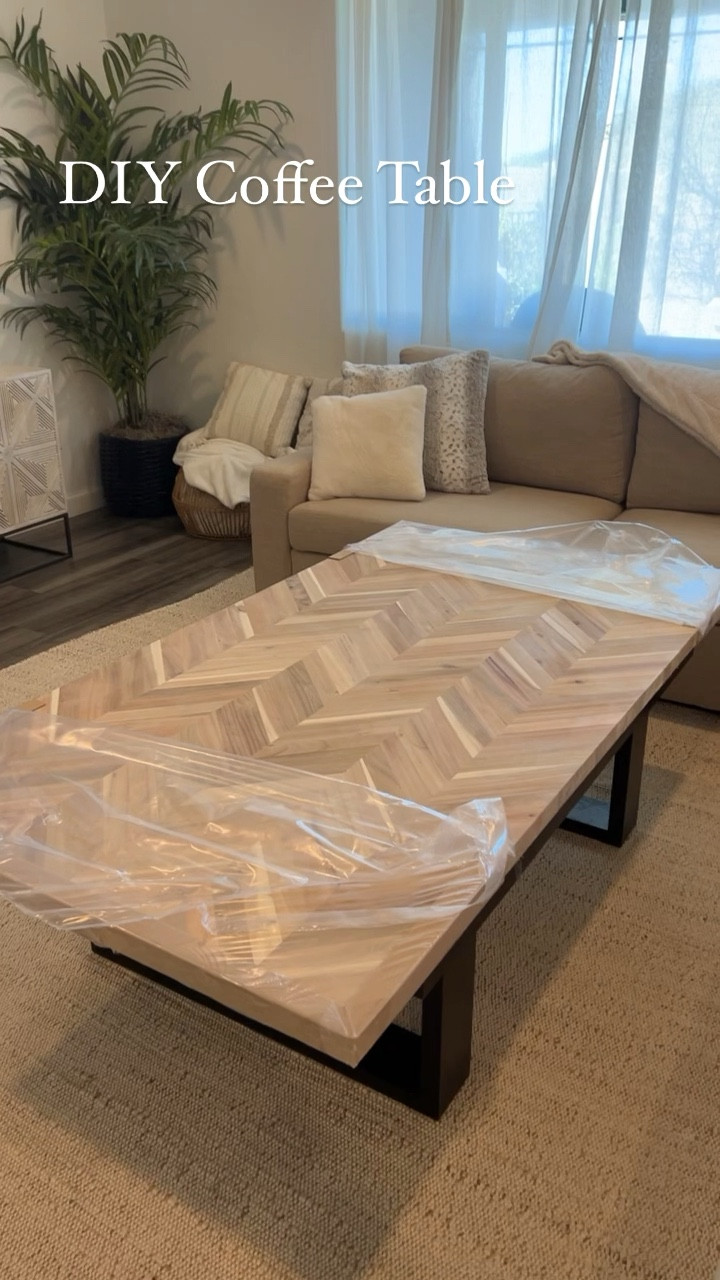 DIY Coffee Table with Butcher Block 🤩 can’t wait to see how it turns out / Home Decor Project 

#LTKhome #LTKstyletip #LTKFind