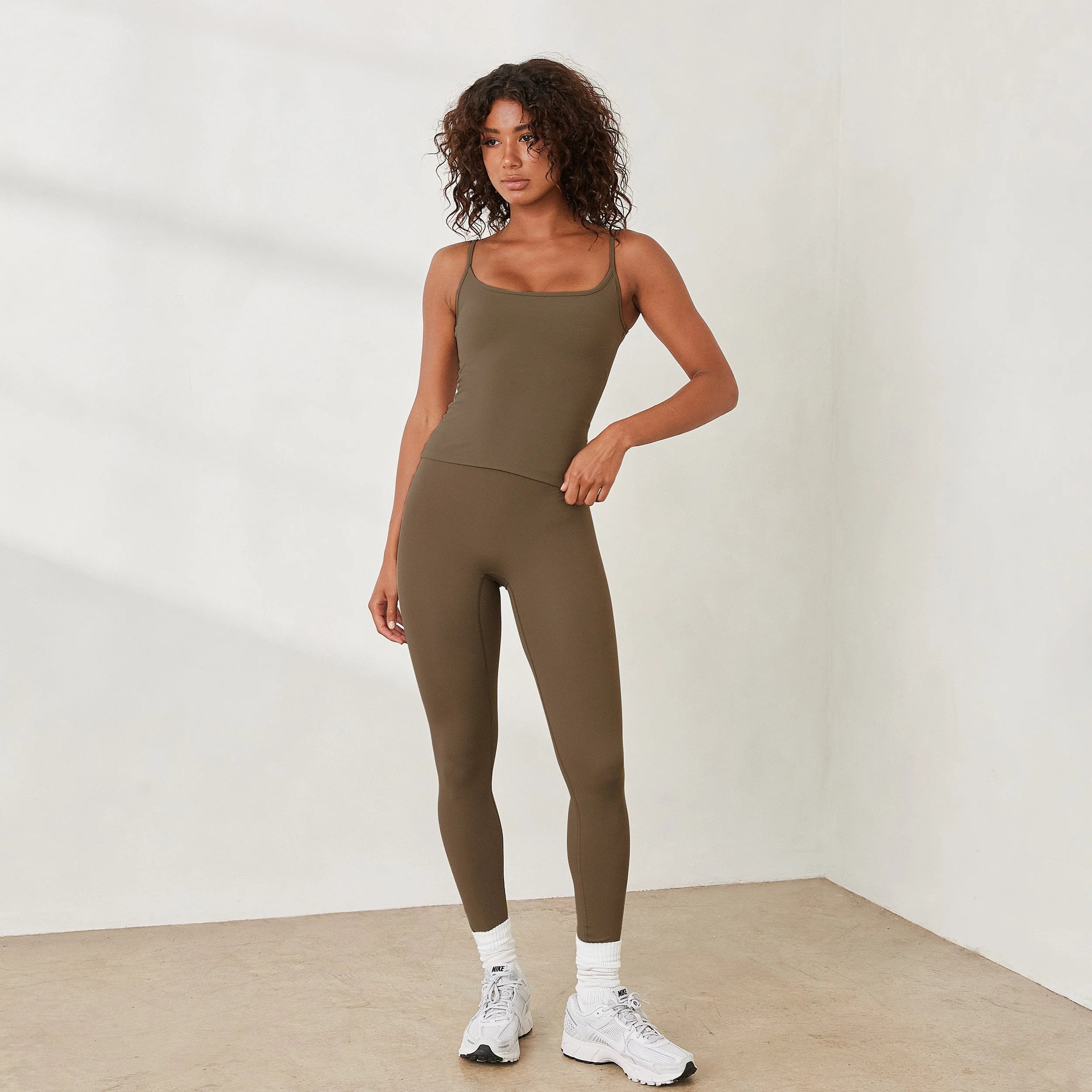 Essential Cami Top - Taupe | Lounge UK