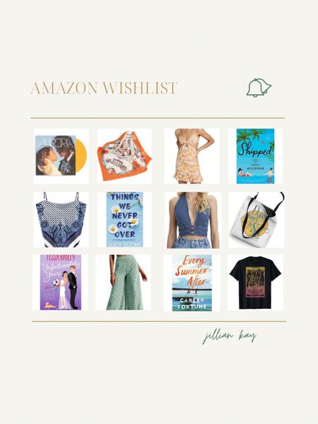 Current Amazon Wishlist 🧡 

In my Daisy Jones Era 🌼
Found some cool pieces to embrace the 70’s coastal aesthetic. Need the Daisy Jones album on vinyl! Also looking at some books to download on my kindle for an upcoming trip!

Ig: @jkyinthesky & @jillianybarra

#daisyjones #daisyjonesandthesix #vinyl #vinylrecord #70sstyle #styleblog #aestheticstyle #amazonfashion #romancebook #romancenovel #contemporaryromance #vacationprep #kindle #kindlebooks 

#LTKunder100 #LTKFind #LTKstyletip