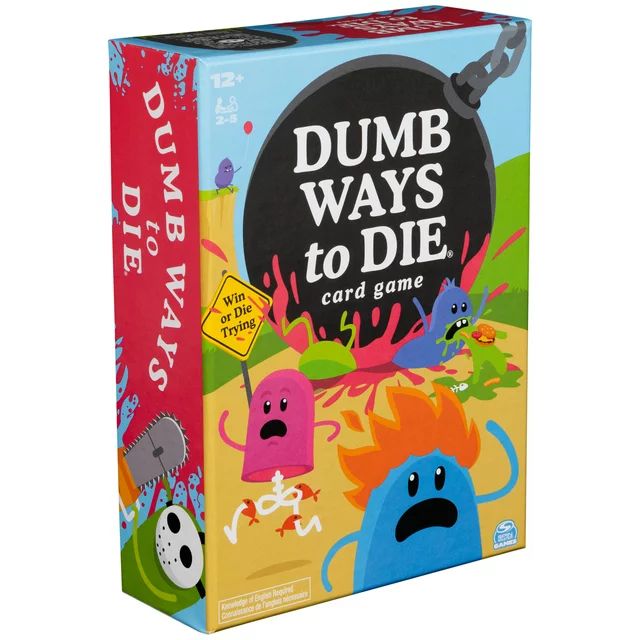 Dumb Ways to Die Card Game Based on the Viral Video for Ages 12+ | Walmart (US)