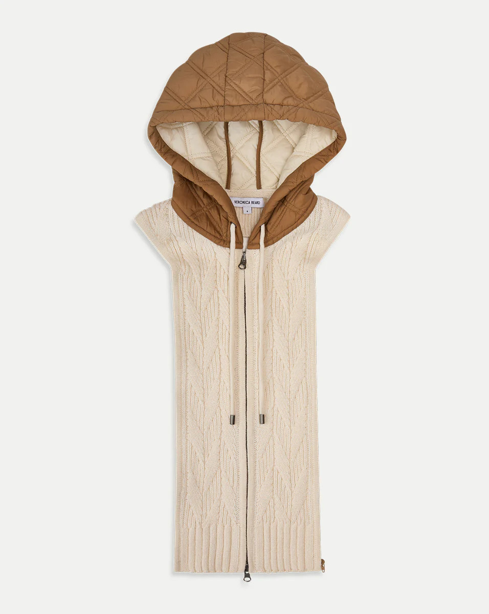 Orine Quilted Hoodie Dickey | Veronica Beard