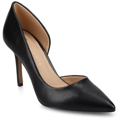 Journee Women's Blanca D'Orsay Pumps, Black 6.5 | Target